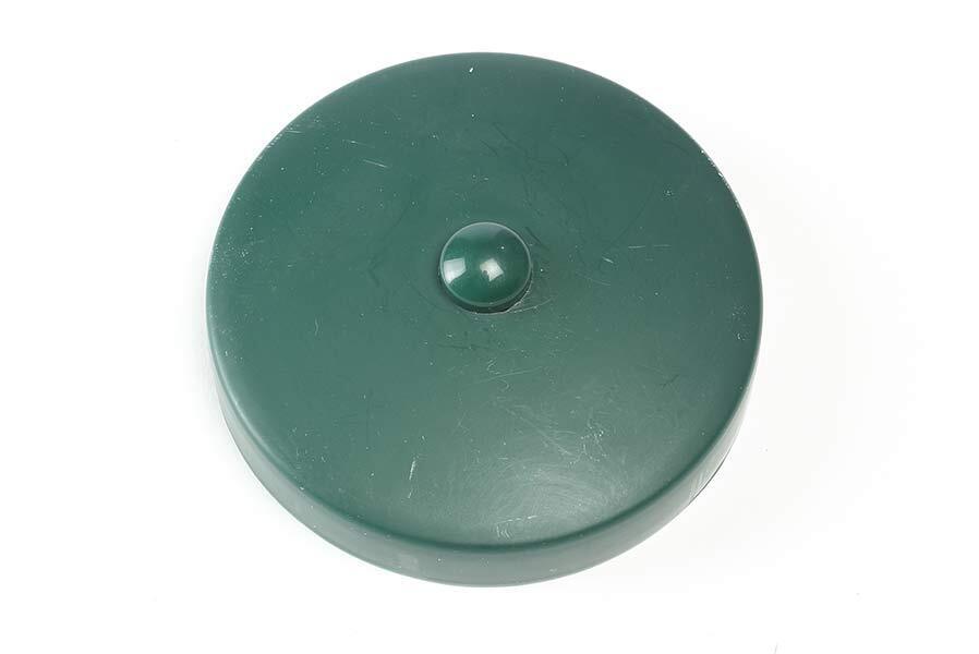 Pfostenkappe Ø 120 mm Zaunkappe rund für Pfosten Abdeckkappe Kunststoff