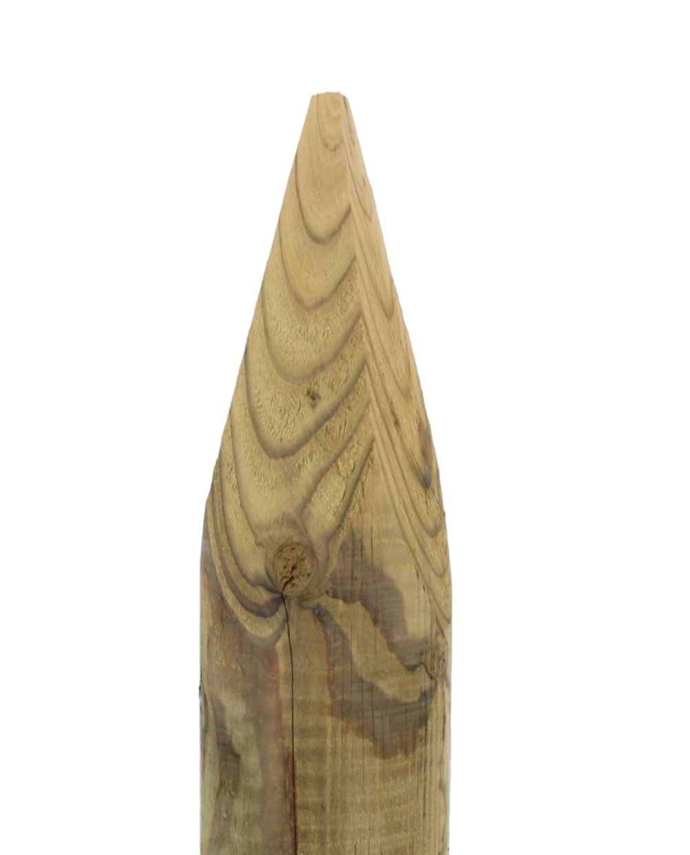 Pfahl Ø 6 cm Höhe 175 cm Holzpfahl Kiefer imprägniert Pflanzstab Gartenpfahl Rankhilfe Baumpfahl