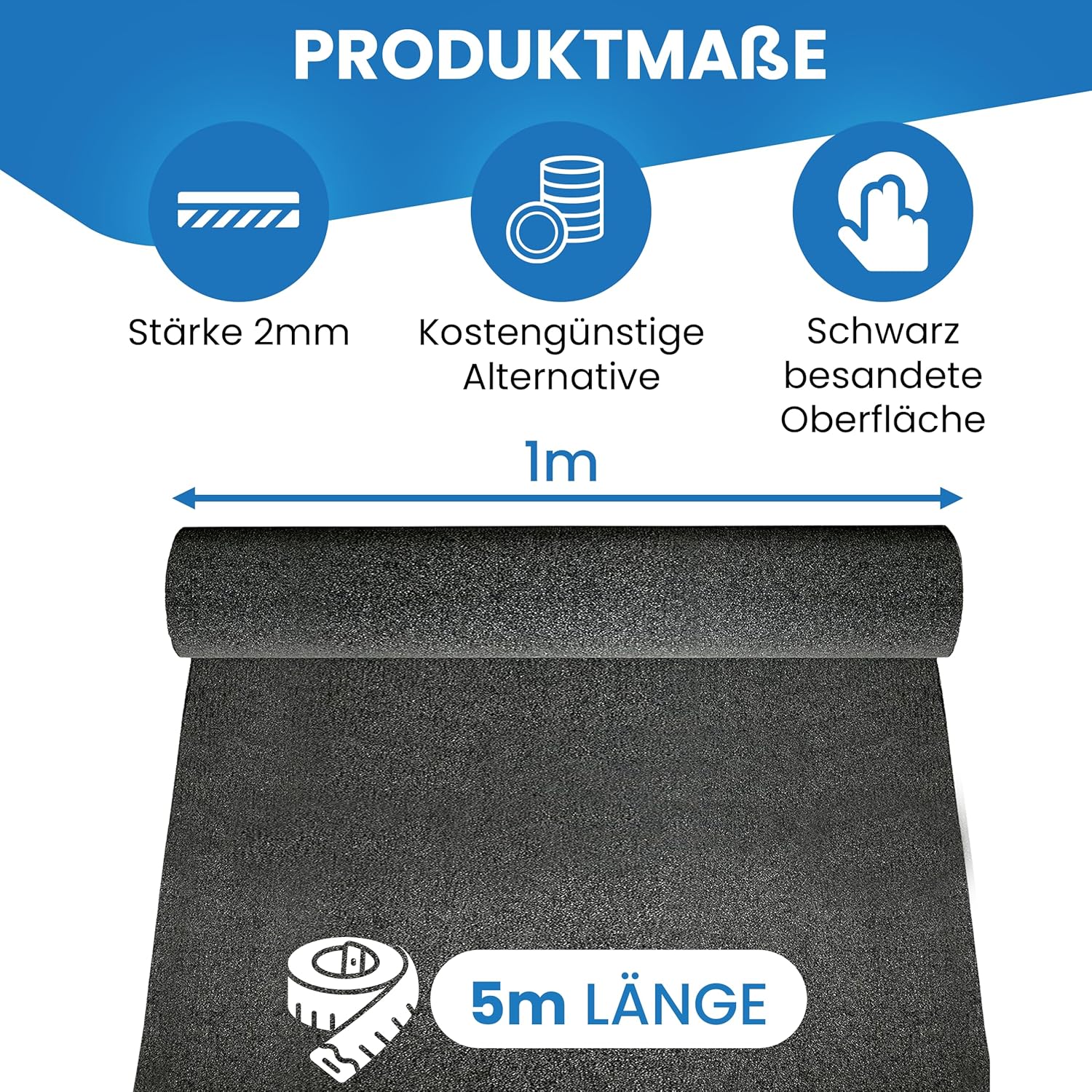 Bitumen Dachpappe schwarz Bitumenbahn zur Dacheindeckung Dachbahn inkl. 100 Stück Dachpappnägel