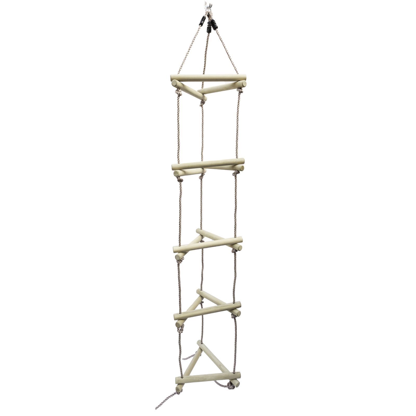 Strickleiter 2 m mit Holzsprossen 5 Ebenen für Kinder Kletterleiter für Spielturm Strickleiter 2 m mit Holzsprossen 5 Ebenen für Kinder Kletterleiter für Spielturm