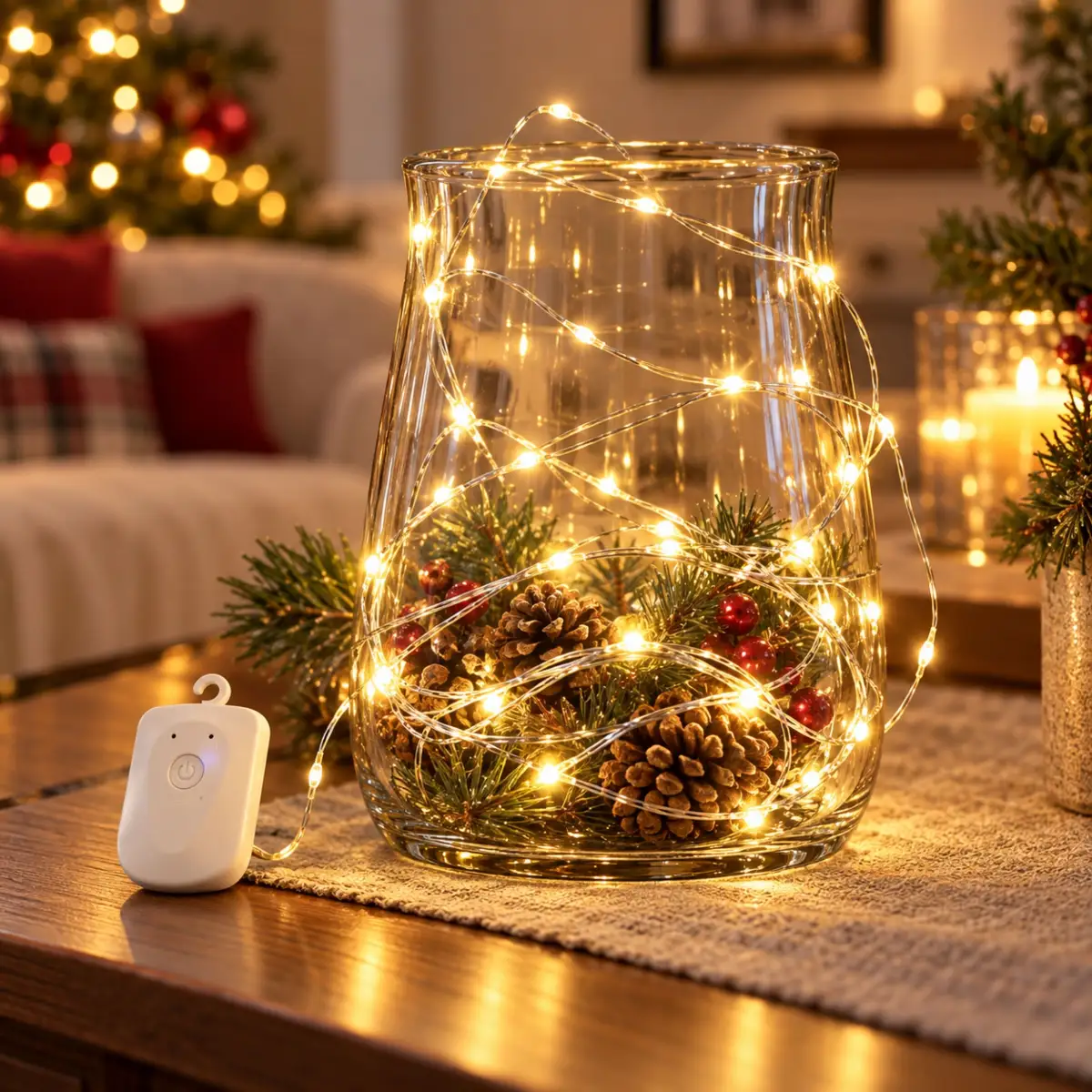 LED Lichterkette Warmweiß