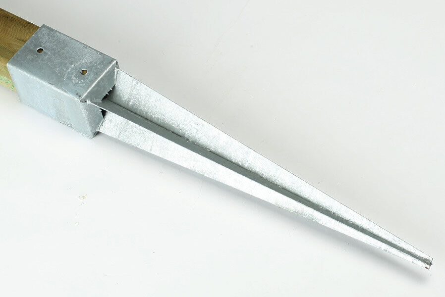 Einschlagbodenhülse Bodenhülse zum Einschlagen Pfostenträger Bodenanker für Pfosten