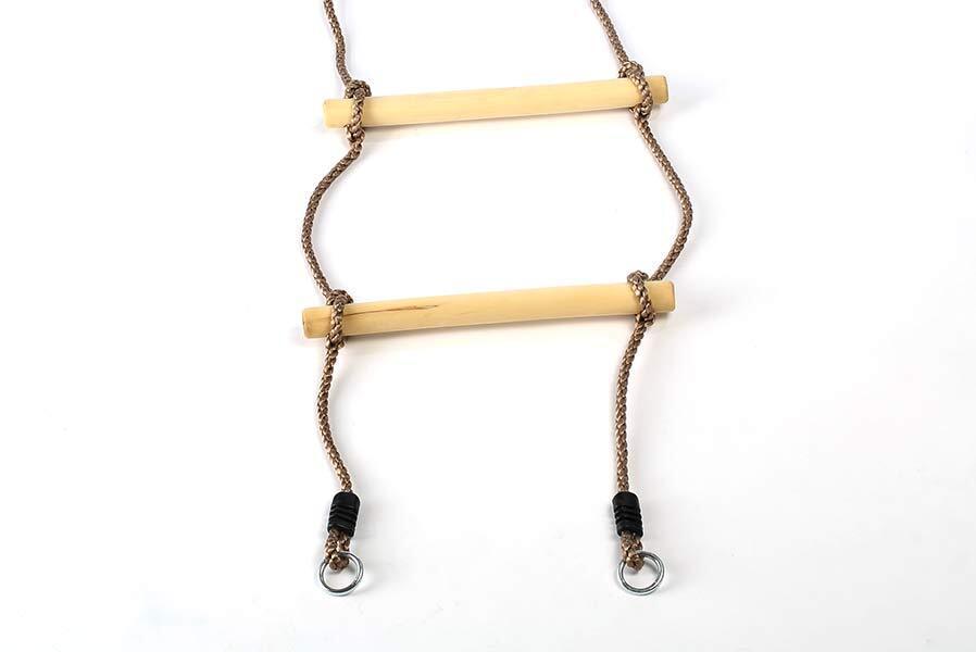 Strickleiter für Kinder Seilleiter Kletterseil Sprossen Ø 35 mm Sprossen-Länge 40 cm