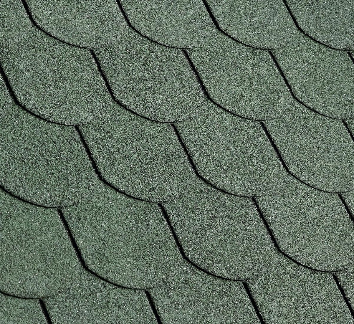 2 m² Dachschindeln Biberschwanz 