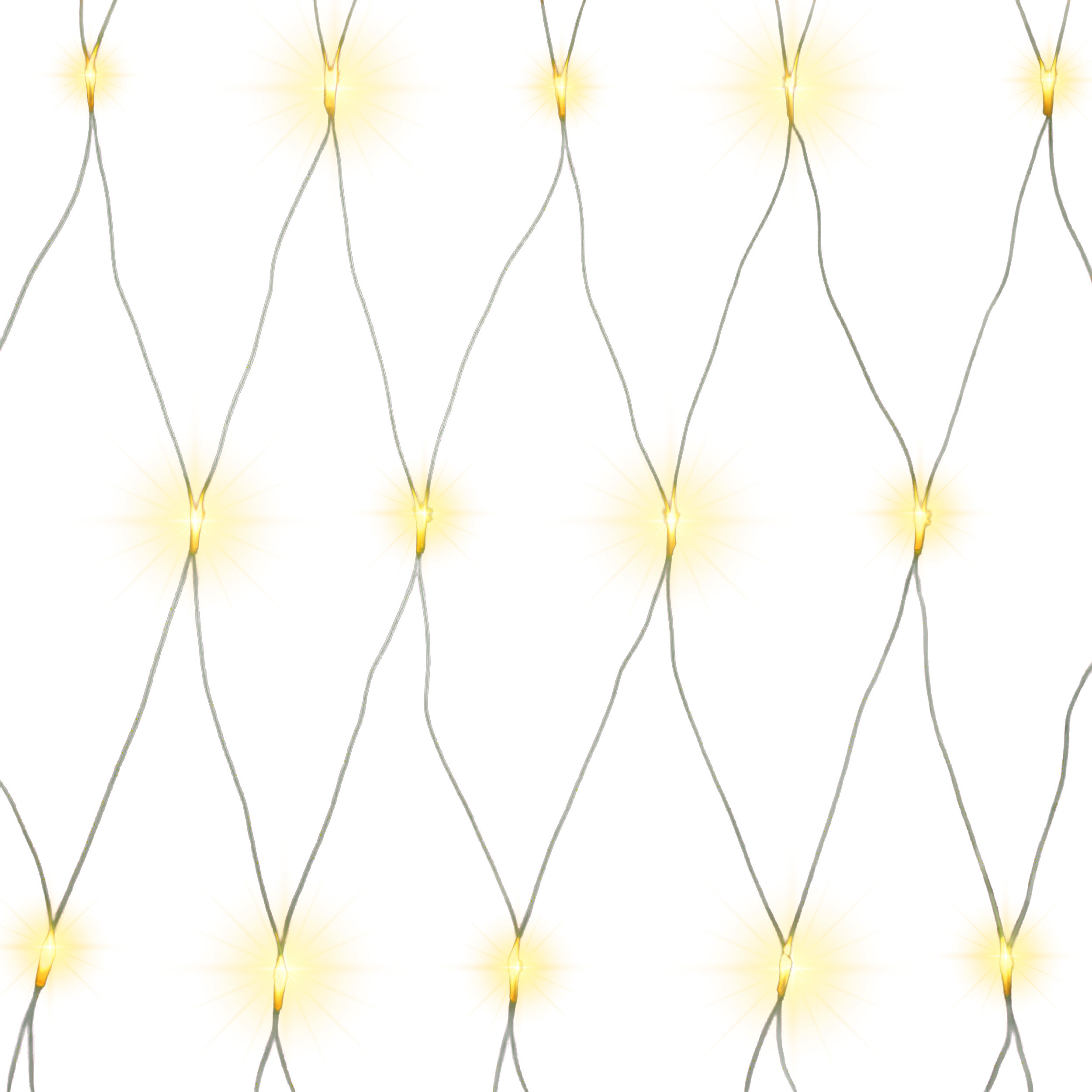 LED-Lichternetz mit Kabel LED Dekoration Beleuchtung Lichterkette