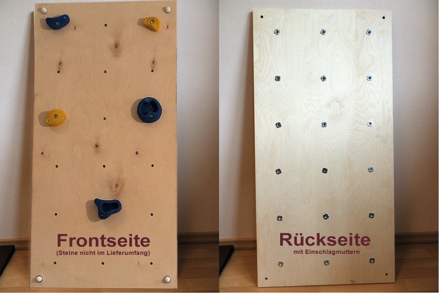 Zusatz-Wandplatte ZIW1 114x57 cm für Indoor-Kletterwand