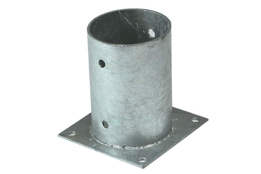Aufschraubhülse rund Pfostenschuh Pfostenträger für Pfosten