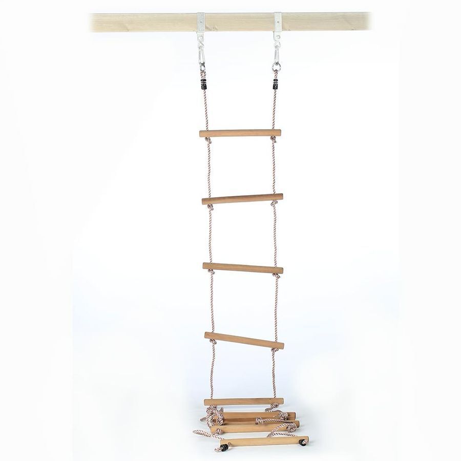 Strickleiter für Kinder Seilleiter Kletterseil Sprossen Ø 35 mm Sprossen-Länge 40 cm