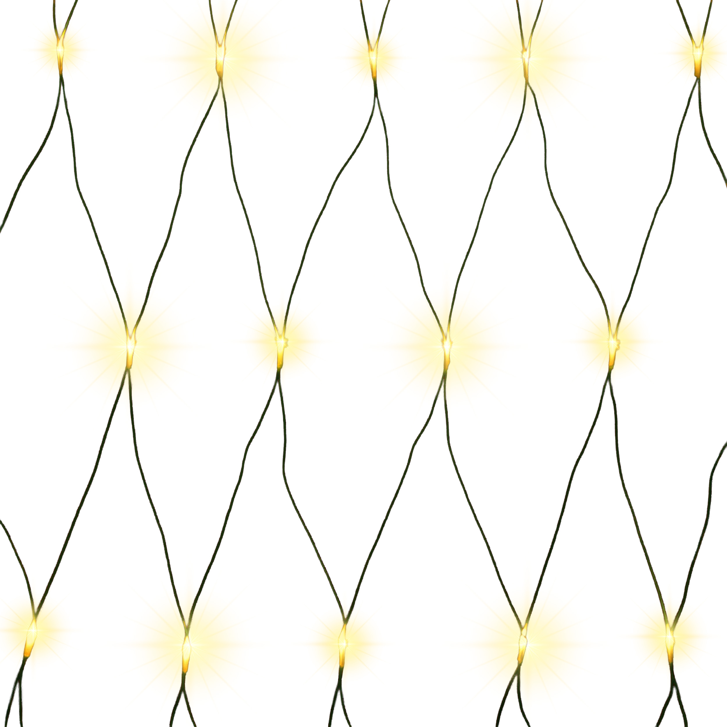 LED-Lichternetz mit Kabel LED Dekoration Beleuchtung Lichterkette