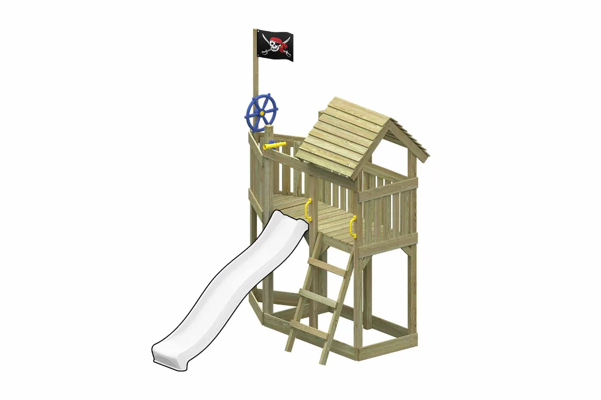 Spielturm Mia Aktiv mit Podest und Leiter