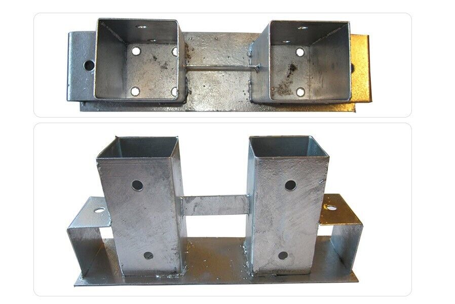 Verbinder für Stapelhilfe für Brennholz Kaminholz Holzlager Feuerholzregal Holz lagern