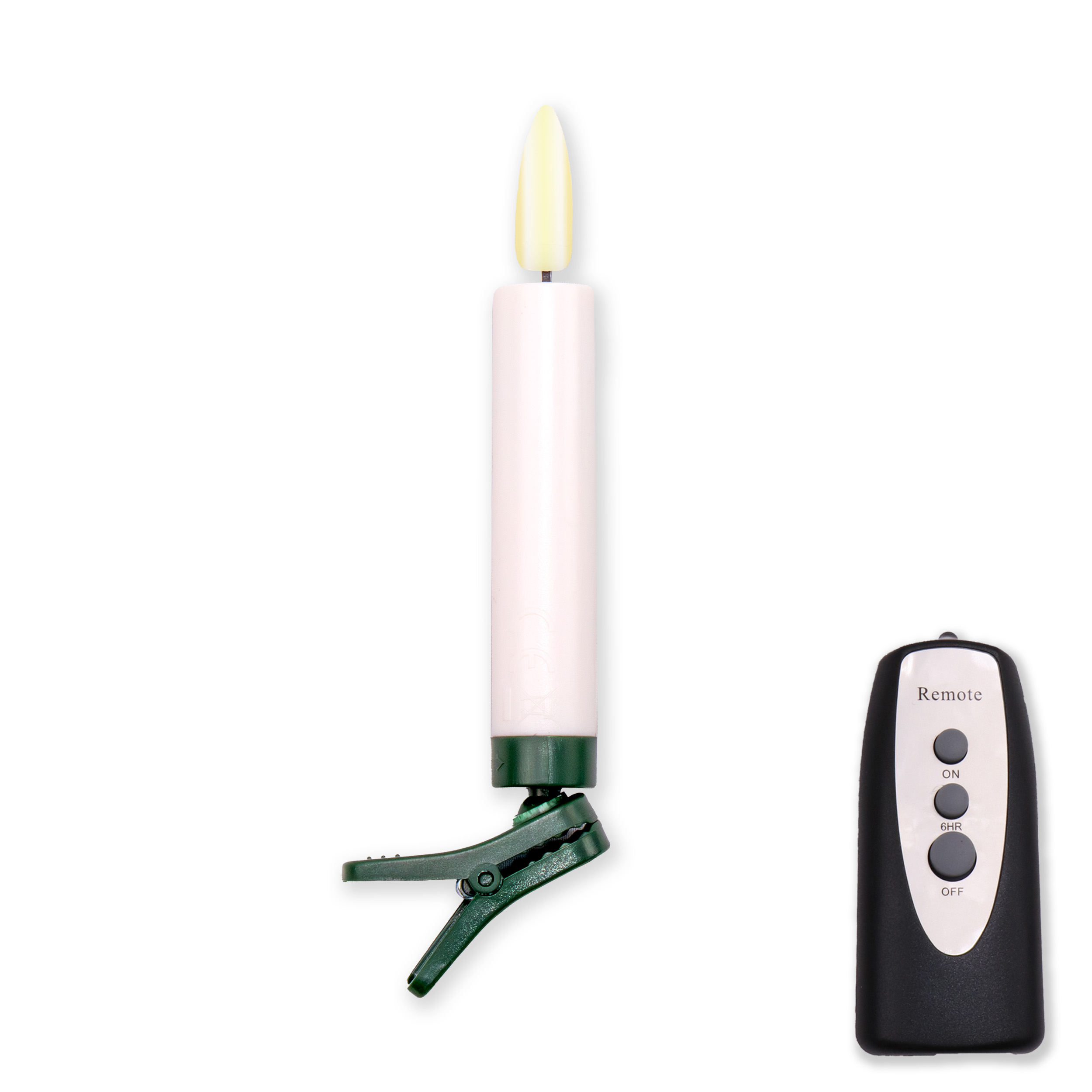 25er kabellose LED-Kerzen warmweiß Baumkerzen mit Fernbedienung Timer-Funktion Christbaumkerzen