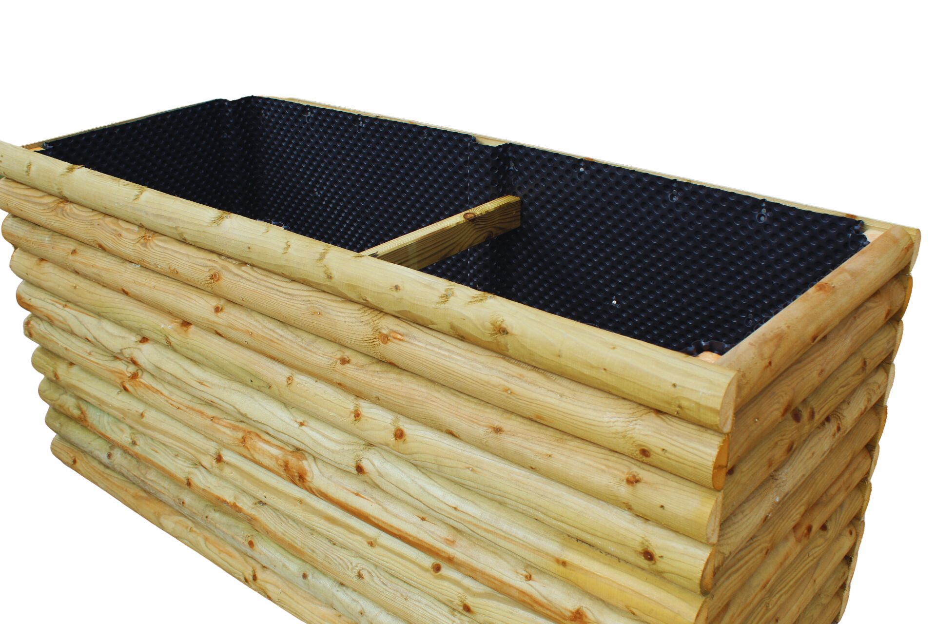 Hochbeet XXL aus Kiefernholz imprägniert Höhe 90 cm Kräuterbeet inkl. Noppenfolie Gemüsebeet