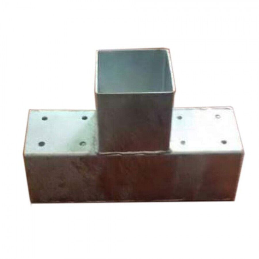 Holzverbinder Balken 90x90 mm Pfostenecke Pfostenverbinder Verbinder aus Stahl verzinkt