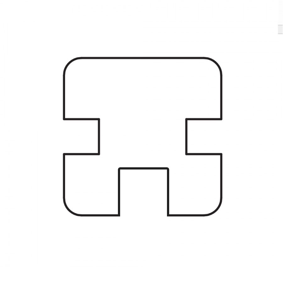  Flex-Basisartikel - Multipfosten 3 Nuten 9x9x180 cm imprägniert braun