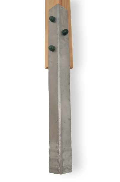 Winkelanker zum Einbetonieren für Spielturm und Schaukel feuerverzinkt 500 x 45 x 45mm