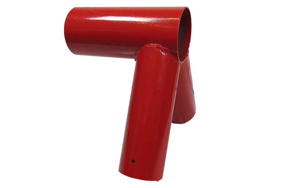 Schaukelverbinder rot für Holz rund 100/80 mm Schaukel selber bauen