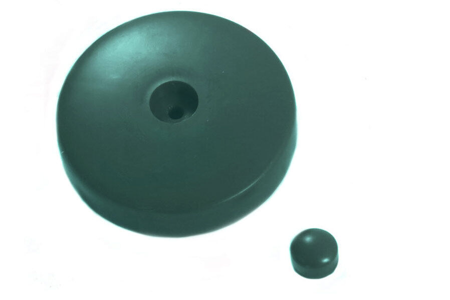 Pfostenkappe Ø 120 mm Zaunkappe rund für Pfosten Abdeckkappe Kunststoff