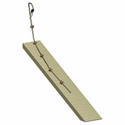 Klettersteg Kletterwand Rampe 2,32 m mit Seil für Spielturm