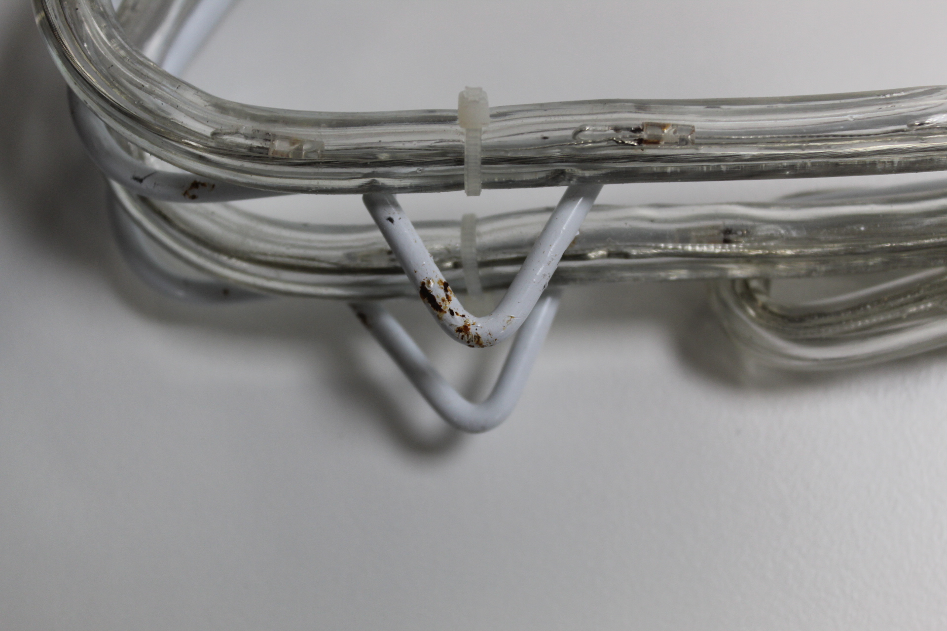 B-Ware 2er Set 3D-Figur Tanne 80 cm aus 7 m Lichtschlauch mit 168 LEDs und Flash-Effekt Weihnachtsfigur