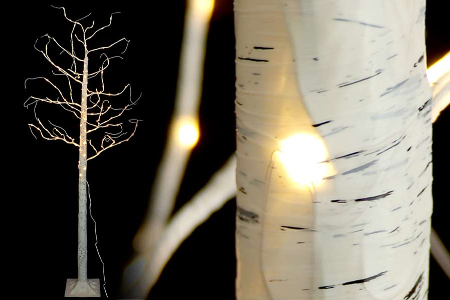 led-birkenbaumDzvkuLEY1tO6w LED-Baum Birke warmweiß für außen mit Timer