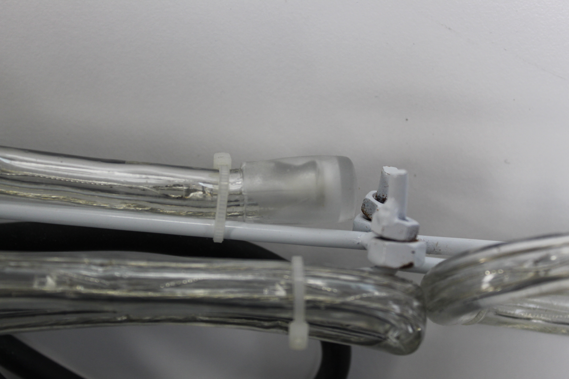 B-Ware 2er Set 3D-Figur Tanne 80 cm aus 7 m Lichtschlauch mit 168 LEDs und Flash-Effekt Weihnachtsfigur