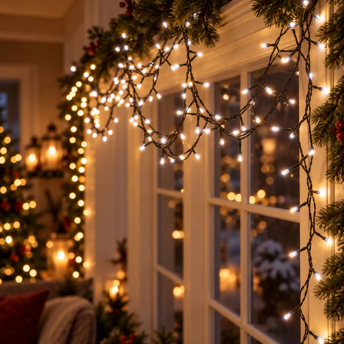 Lichterkette Weihnachtsbeleuchtung 
